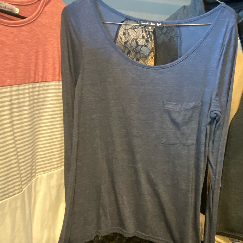 🌹Lace detail boutique top🌹